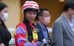 Victor Wong enjoys his most recent winner. Photos: Kenneth Chan