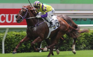 Good News salutes on debut at Sha Tin on Sunday. Photos: Kenneth Chan