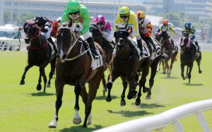 Matthew Poon guides the Tony Cruz-trained Super Fortune to victory at Sha Tin on Sunday. Photos: Kenneth Chan