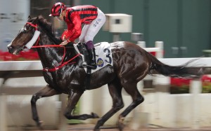 Kings Shield salutes under Derek Leung at Sha Tin on Wednesday night. Photos: Kenneth Chan