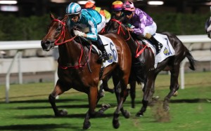 Joao Moreira guides Romantic Warrior to victory at Happy Valley last month. Photos: Kenneth Chan