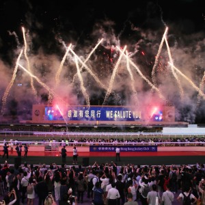 The 2025-26 racing season came to a close with a spectacular fireworks show at Happy Valley. Photos: Kenneth Chan
