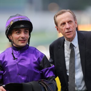 Jockey Andrea Atzeni and trainer John Size are tipped to have big campaigns. Photos: Kenneth Chan