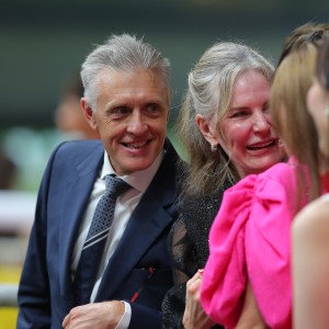 Mark Newnham celebrates a Happy Valley winner. Photos: Kenneth Chan