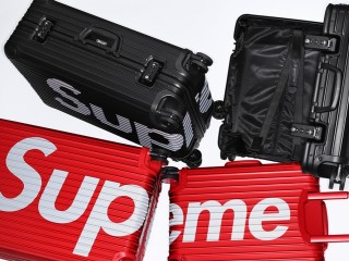 100,000 Supreme x Louis Vuitton skateboard trunk in my Aventador S 