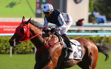 Alexis Badel guides Fast Network to victory in the National Day Cup. Photos: Kenneth Chan