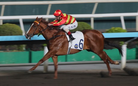 New Forest and Andrea Atzeni win at Sha Tin. Photos: Kenneth Chan