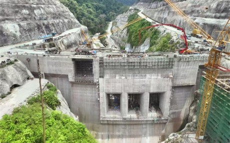 The Batang Toru hydroelectric project in Sumatra, Indonesia, has prompted concerns from environmentalists. Photo: Handout