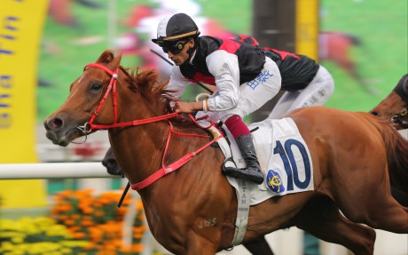 Young Champion and Karis Teetan score at Sha Tin. Photos: Kenneth Chan