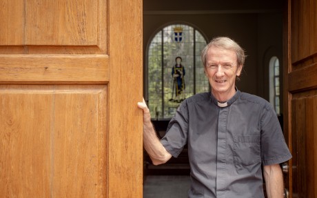 The Reverend Will Newman, chaplain of Hong Kong’s St John’s Cathedral and priest-in-charge of St Stephen’s Chapel, in Hong Kong\'s Stanley district. Photo: Alexander Mak