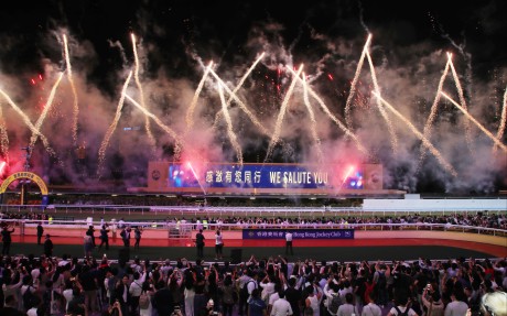 The 2025-26 racing season came to a close with a spectacular fireworks show at Happy Valley. Photos: Kenneth Chan