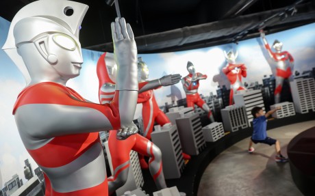 The “Ultra Heroes Exhibition 2026”, at Incubase Arena in Chong Hing Square, Mong Kok. Photo: Edmond So
