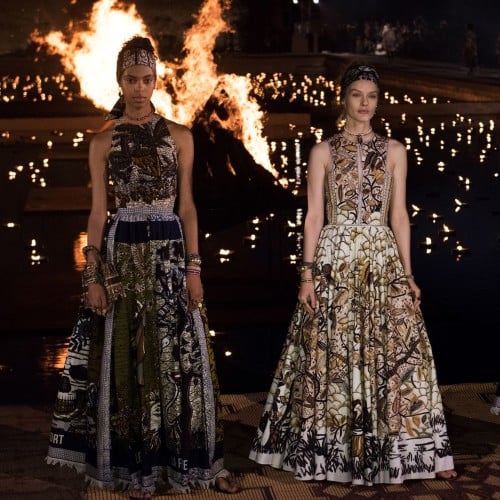 Stars Lupita Nyong'o and Jessica Alba shine as Dior's Cruise show