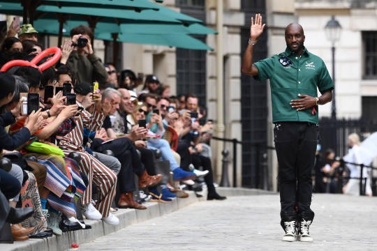 Virgil abloh first black on sale