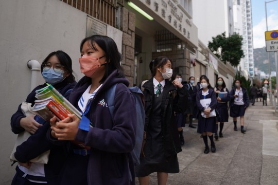 Local schools and kindergartens will receive copies of a speech made by Chinese President Xi Jinping. Photo: Sam Tsang