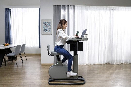 Biking while working: Acer unveils 'bike desk' for multitaskers
