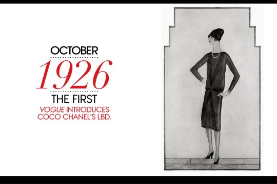 Chanel created the little black dress and changed fashion for good. It is so important, it's the star of a major exhibition