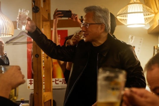 Nvidia chief Jensen Huang seals Japan robotics push after 'yakitori summit' | South China Morning Post
