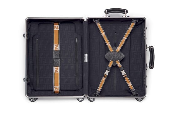 Fendi ロゴトートバッグ ネームタグ付き rimowa bag Fendi ロゴトートバッグ ネームタグ付き rimowa bag