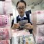 The yuan has gained around 7 per cent against the US dollar in the past six months, stoking debate over whether authorities should intervene to slow the rally, although officially, the People’s Bank of China (PBOC) has stopped directly intervening in the exchange rate, instead leaving it to the market. Photo: EPA-EFE