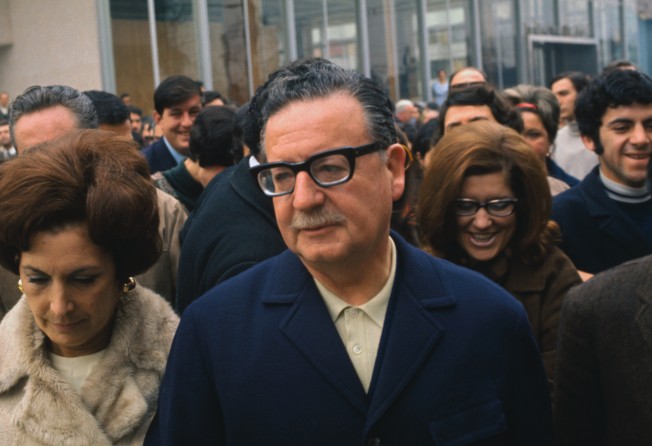 Vicuña’s family was friendly with Chile’s President Salvador Allende, pictured here on September 4, 1970. Photo: Getty Images