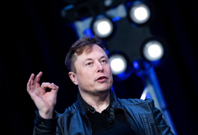 Elon Musk, founder of SpaceX, at Satellite 2020 at the Washington Convention Centre in March 2020. Photo: AFP