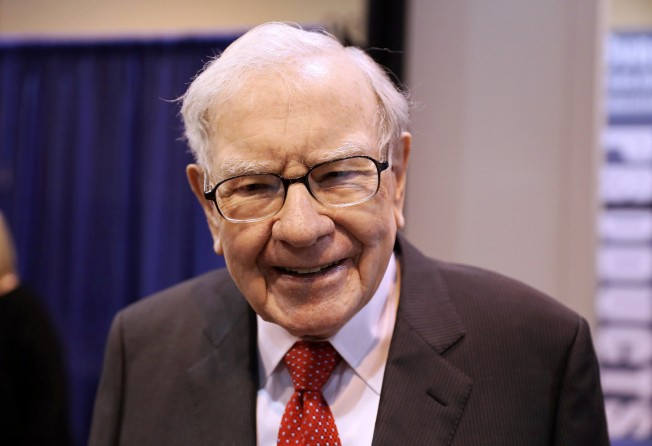 Berkshire Hathaway chairman Warren Buffett appears to be content with his (US$100,000-a-year) lot. Photo: Reuters