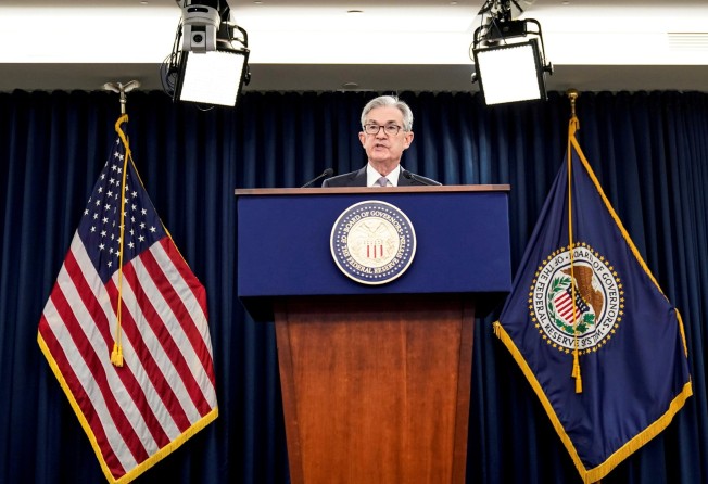 Federal Reserve chairman Jerome Powell holds a news conference following the Federal Open Market Committee meeting in Washington, US, on December 11, 2019. Photo: Reuters