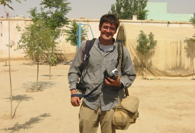 Begbie in Afghanistan in 2004. Photo: Courtesy of David Begbie