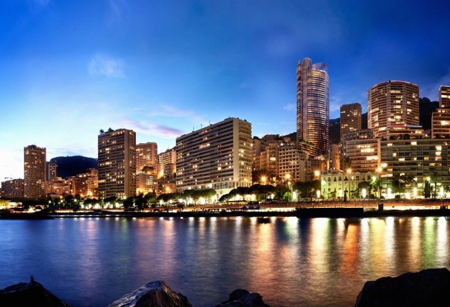 Monaco skyline at night – a view that will cost you a pretty penny to call home. Photo: Knight Frank