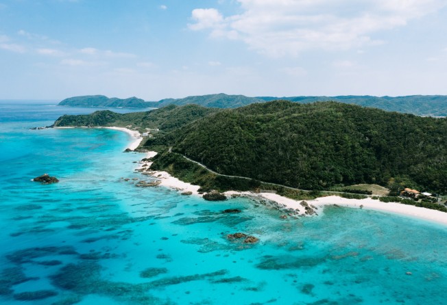 The subtropical coastline of Amami Oshima, Japan. Photo: Getty Images