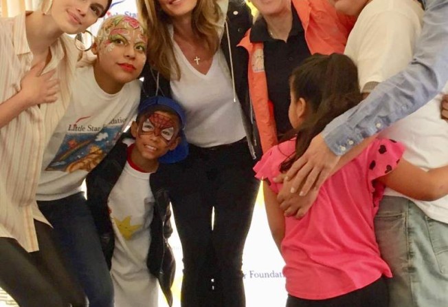 Along with her daughter Kaia Gerber, Cindy Crawford attends charity events like the Little Star Foundation Surprise Party. Photo: @cindycrawford/Instagram