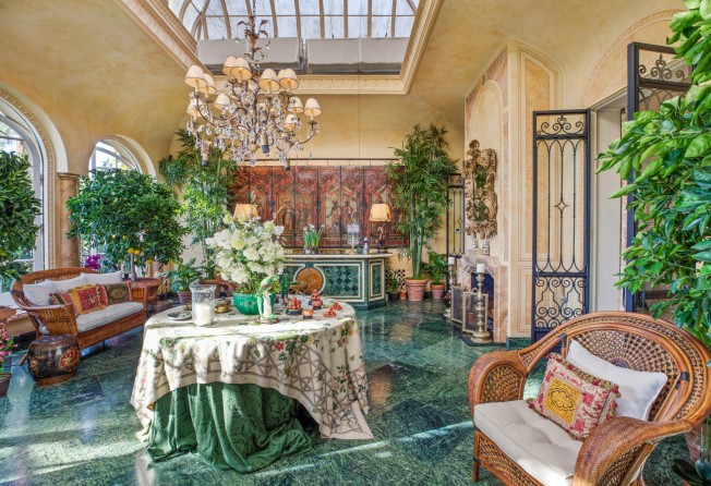 Il Sogno’s eclectic, ornate style marries European antiques with animal prints and luxurious textiles. Photo: Anthony Barcelo