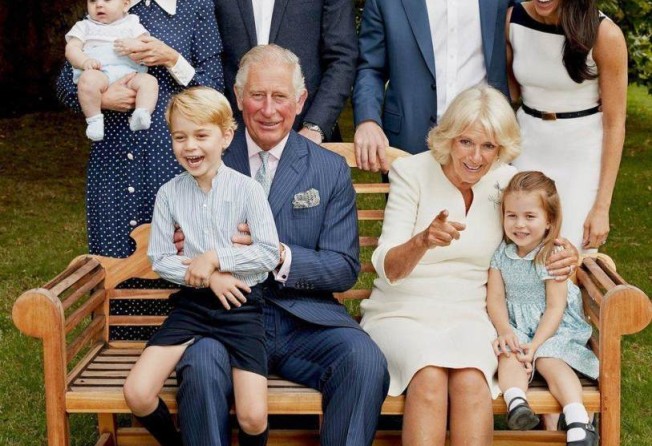 Three generations of royals were photographed together at Prince Charles’ 70th birthday. Photo: @PrinceHRHGeorge/Twitter