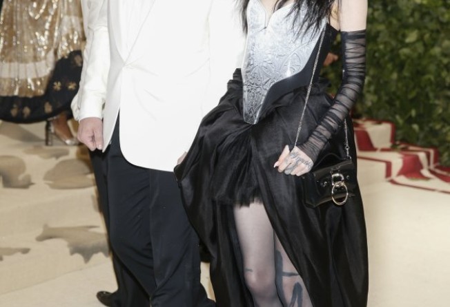 Elon Musk and Grimes arrive at the Metropolitan Museum of Art Costume Institute Gala (Met Gala) to celebrate the opening of “Heavenly Bodies: Fashion and the Catholic Imagination” in the Manhattan borough of New York, US, in May 2018. Photo: Reuters