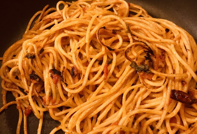 Assassin spaghetti. Photo: Silvia Marchetti