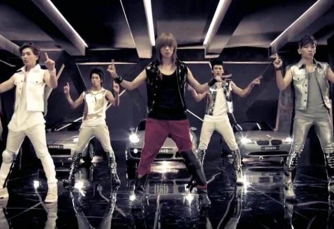 Shinee in its Lucifer music video. Photo: SMTOWN/YouTube