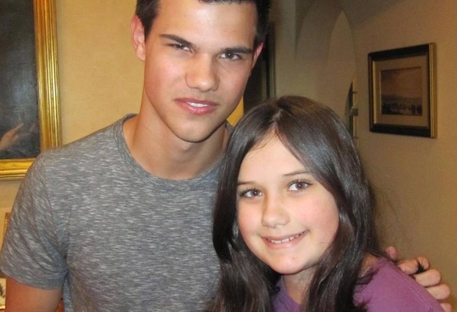 Young Ella used to have a crush with heartthrob Taylor Lautner. Photo: @ella.travolta/Instagram