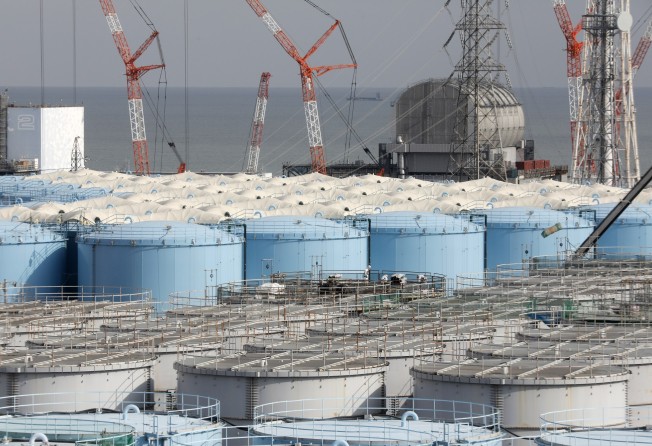 Storage tanks at the tsunami-devastated Tokyo Electric Power Company Fukushima Daiichi Nuclear Power Plant in Japan. Photo: EPA