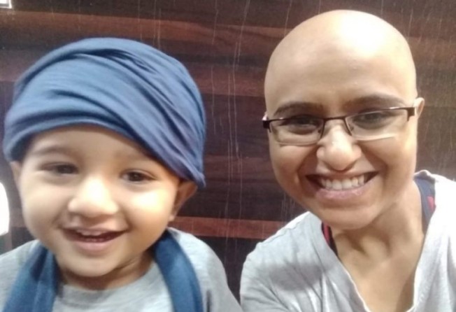 Mittal lost her hair after starting chemotherapy. Photo: Shrestha Mittal