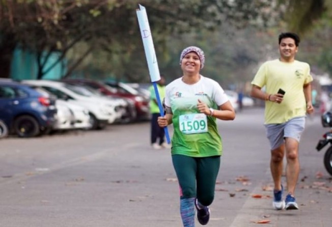 Mittal got back into running and took on a 5km race for BCA, finishing in 37 minutes. Photo: Shrestha Mittal