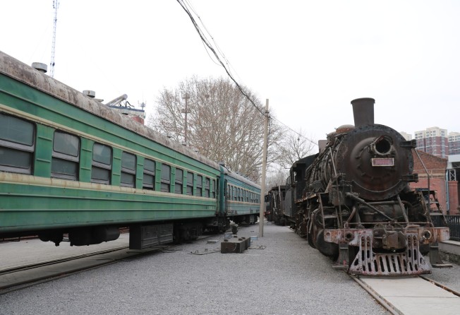 Vintage trains and carriages at the China Railway Origin Museum. Photo: Thomas Bird
