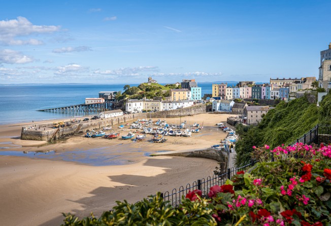 Tenby Harbour in Pembrokeshire, Wales, in September. Photo: Getty Images