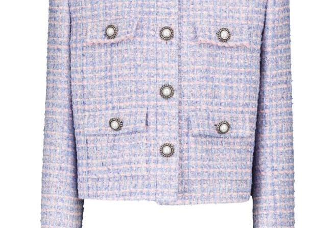 An Alessandra rich skirt suit jacket …