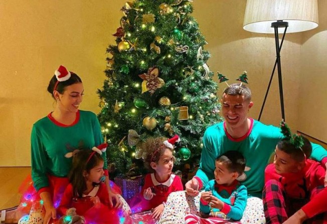 Cristiano Ronaldo and Georgina Rodriguez are raising four children together. Photo: @georginagio/Instagram