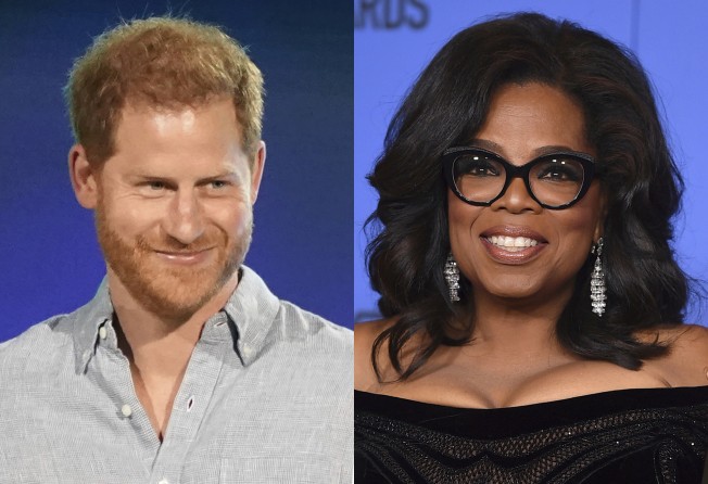Oprah Winfrey and Prince Harry made a docuseries called The Me You Can’t See for Apple TV+. Photo: AP
