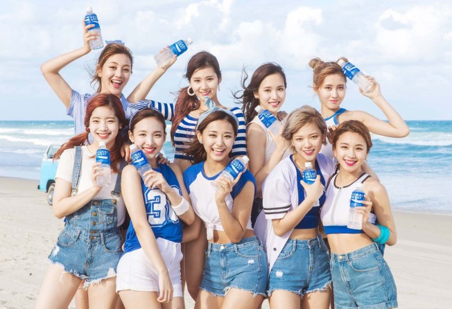 Popular girl group Twice has modelled for Japanese sports drink Pocari Sweat. Photo: Pocari Sweat