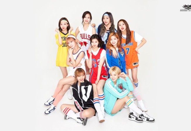 South Korean girl group Twice in an advertisement for the game Sudden Attack. Photo: Nexon
