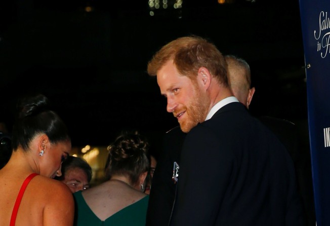 Prince Harry recently rushed to his wife’s defence. Photo: Reuters