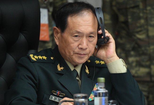 Chinese Defence Minister General Wei Fenghe said Russia had “successfully countered” pressure and military threats from the US. Photo: AP